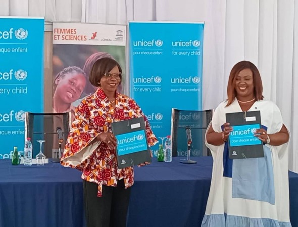 Professeure Francine NTOUMI nommée Ambassadrice nationale de l’UNICEF en République du Congo